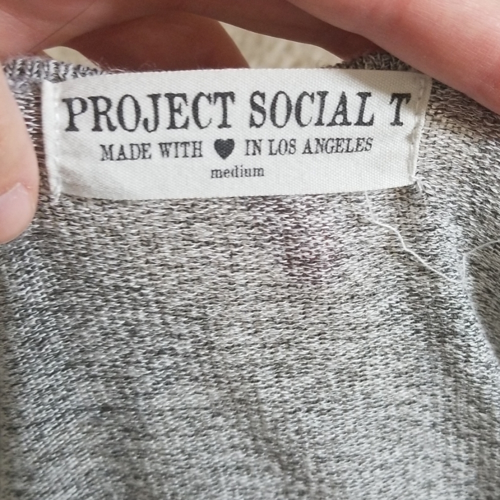 Project Social T Grey Tank - Picture 3 of 3
